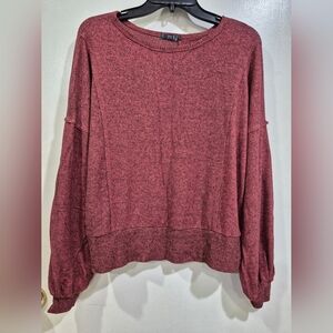 Women's Maroon Sweater